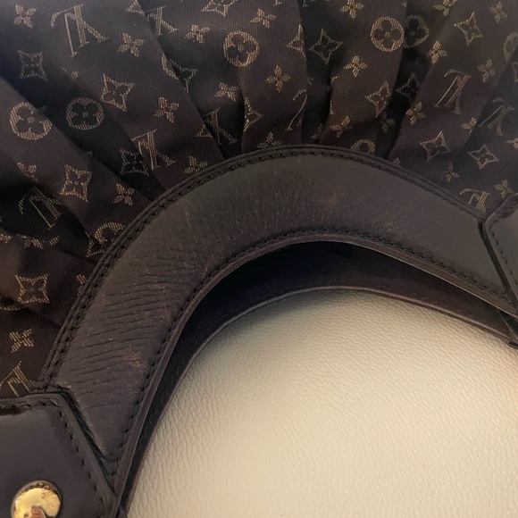 Louis Vuitton Dark Brown Monogram Canvas Shoulder Bag - Picture 7 of 8